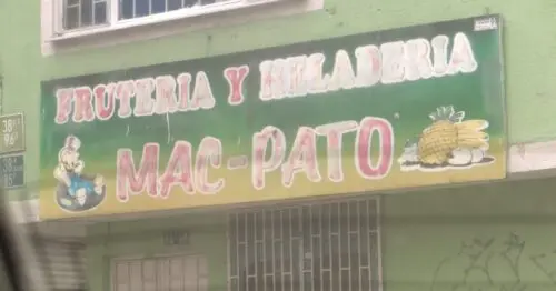 FRUTERIA Y HELADERIA MAC  PATO BOGOTÁ